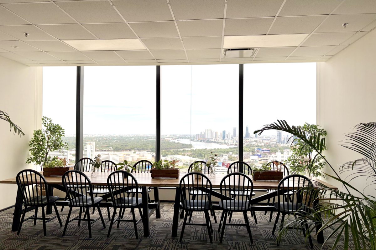 New Serviced Office with River View, 200m to MRT Khlong Toei